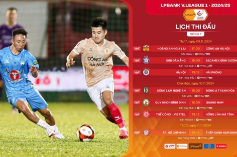 Vòng 7 V-League 2024/25: Cuộc đua đầy khốc liệt!