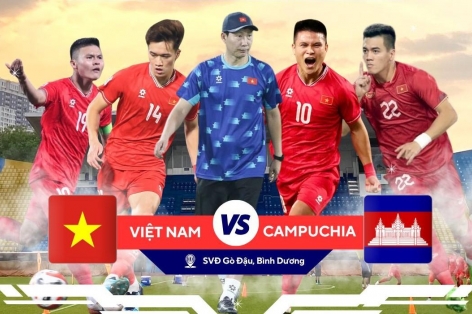NHM nhận tin không thể vui hơn sát giờ trận Việt Nam vs Campuchia
