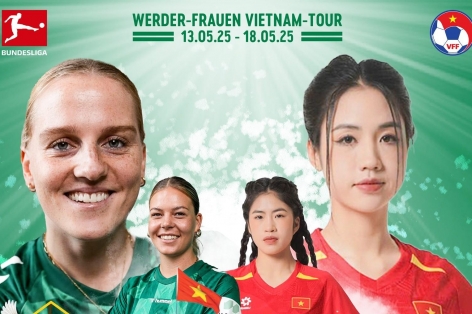 Miễn phí vé xem trận ĐT nữ Việt Nam vs CLB Bundesliga