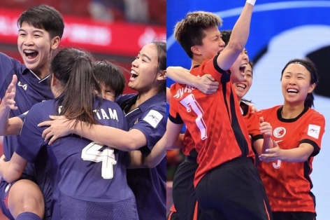 Trực tiếp futsal nữ Thái Lan vs Hồng Kông: Tiến vào bán kết