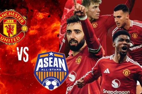 Siêu máy tính chỉ thẳng tỷ số trận ASEAN All-Stars vs MU