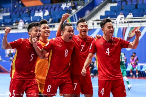 Việt Nam cùng bảng Hàn Quốc ở VL futsal châu Á 2024