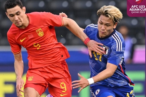 Bị thẻ đỏ sớm, U23 Nhật Bản thắng nhọc Trung Quốc ngày ra quân