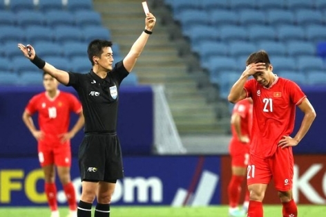Sự trùng hợp về thẻ đỏ ít ai ngờ tại tứ kết U23 châu Á 2024