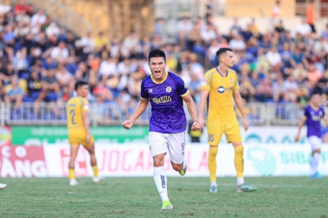 Hà Nội FC hoà thất vọng SLNA trên sân Vinh