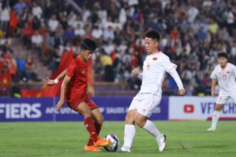 Trực tiếp U17 Việt Nam 0-0 U17 Myanmar: Chưa có bàn thắng