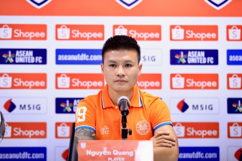 Quang Hải: 'CAHN sẽ mang Cúp vô địch về Việt Nam'