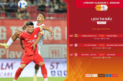 Trước vòng 24 V-League: Nghẹt thở cuộc đua trụ hạng