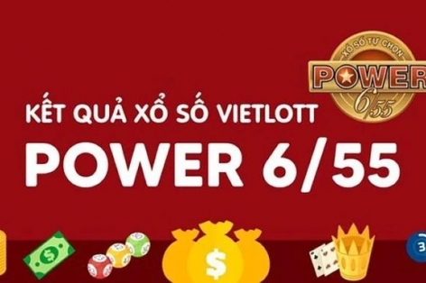 Vietlott 24/5/2025 - Kết quả xổ số Vietlott Power 6/55 ngày 24/5/2025