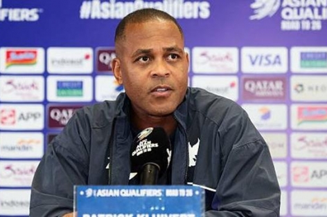 HLV Kluivert: 'Indonesia làm hết khả năng để thắng Nhật Bản'