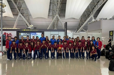 Video: ĐT nữ Việt Nam về nước, sẵn sàng giành vé đi tiếp tại Asian Cup