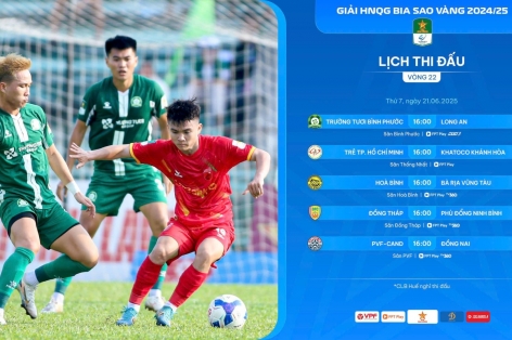 Trước vòng 22 giải hạng Nhất: Lịch sử gọi tên Bình Phước hay PVF-CAND?