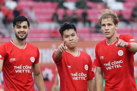 Thắng 2-0 TPHCM, Viettel xếp top 4 ở V-League 2024/25