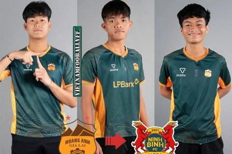 Thêm 3 cầu thủ HAGL gia nhập 'đại gia' V-League