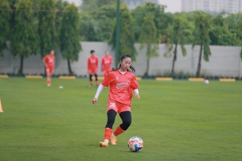 Sao trẻ ĐT nữ Việt Nam quyết cạnh tranh suất dự AFF Cup 2025