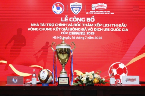 Xác định 3 bảng đấu hấp dẫn tại VCK U15 Quốc gia