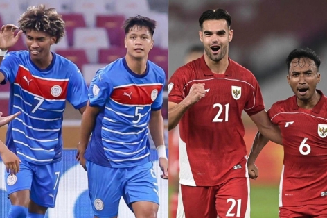 Trực tiếp U23 Indonesia vs U23 Philippines, 20h00 hôm nay 18/7