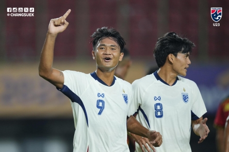 Trực tiếp U23 Thái Lan 1-0 U23 Đông Timor: Đánh đầu dũng mãnh