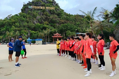 ĐT nữ Việt Nam quyết tâm vô địch AFF Cup trên sân nhà