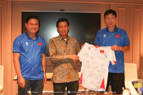 U23 Việt Nam được tiếp lửa trước trận đại chiến với U23 Philippines