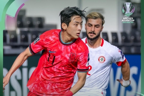 Trực tiếp U23 Liban 2-4 U23 Hàn Quốc: Liên tục ghi bàn
