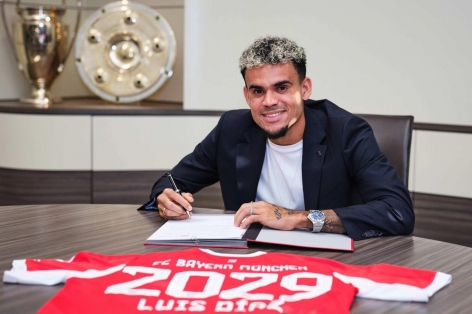 CHÍNH THỨC: Luis Diaz cập bến Bayern Munich