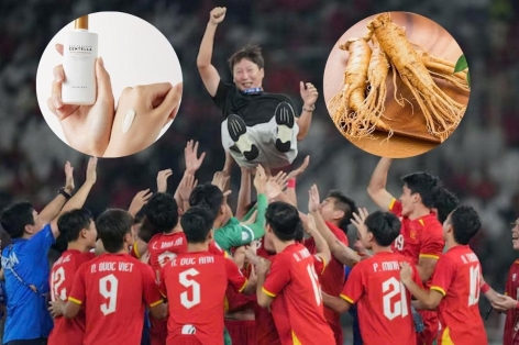 HLV Kim Sang Sik mua nhân sâm, mỹ phẩm tặng học trò
