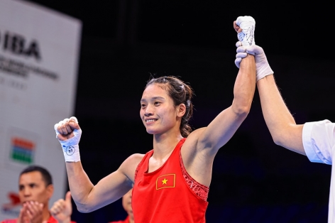 Nguyễn Thị Tâm 'tạo địa chấn', vào chơi chung kết Boxing nữ VĐTG 2023