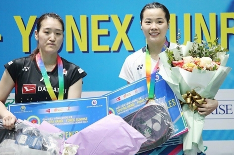 Nguyễn Thùy Linh vô địch giải cầu lông Ciputra Hanoi 2023