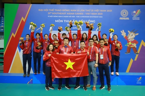 Cầu lông Việt Nam chạm trán cao thủ thế giới trước thềm SEA Games 32