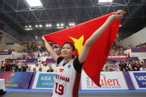 Địa chấn: Tuyển bóng rổ 3x3 nữ Việt Nam vô địch SEA Games 32