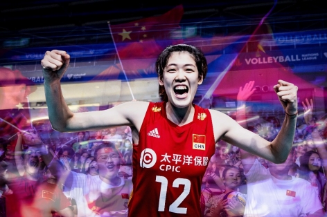 Khủng long bóng chuyền 1m92 tỏa sáng, Trung Quốc đại thắng Á quân thế giới