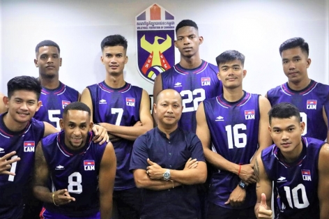 Danh sách bóng chuyền nam Campuchia dự ASIAD 19, có 3 cầu thủ nhập tịch