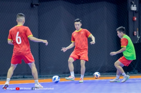 ĐT Futsal Việt Nam bước vào giải đấu quan trọng trước SEA Games 31