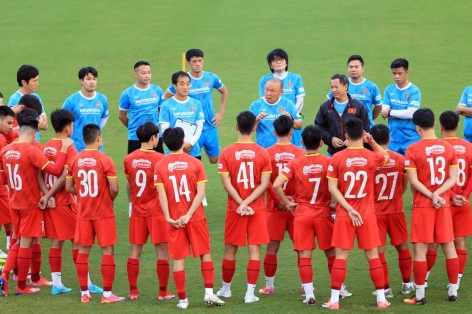 HLV Park loại 11 cầu thủ U23 Việt Nam trước SEA Games 31