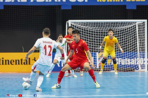Trực tiếp Futsal Iran 2-4 Futsal Ma Rốc: Rượt đuổi hấp dẫn