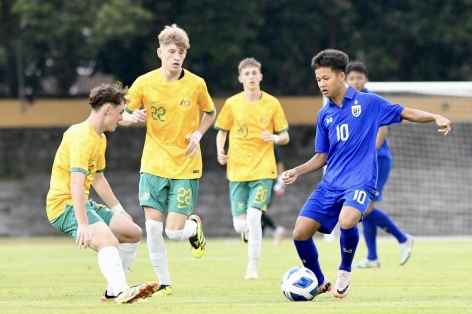 Trực tiếp U16 Thái Lan 1-0 U16 Australia: Tận dụng sai lầm!