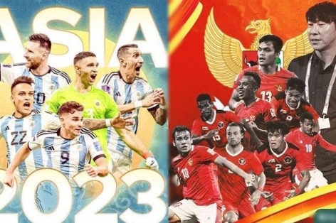 Trái với Úc, Indonesia 'chưa chắc chắn' về trận giao hữu với Argentina