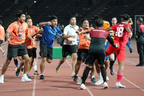 Sếp lớn PSSI nói lý do không phạt Indonesia sau vụ ẩu đả ở SEA Games