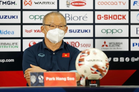 Thầy Park 'bất ngờ' bị HLV Indonesia bỏ xa ở giải thưởng của AFF Cup