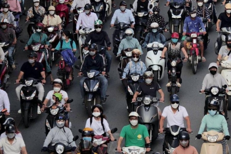 Việt Nam dẫn đầu khu vực Đông Nam Á về tỷ lệ sử dụng xe máy