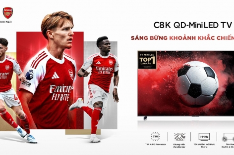TCL CHÍNH THỨC TRỞ THÀNH ĐỐI TÁC TOÀN CẦU CỦA CLB ARSENAL