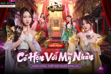Game Chất Admin Xinh – Bộ Đôi Mỹ Nhân Công Thành Truyền Kỳ: Tam Quốc Khiến Anh Em “Rạo Rực”