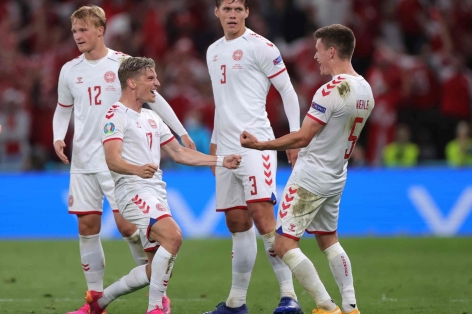Đan Mạch lập kỷ lục chưa từng có trong lịch sử Euro