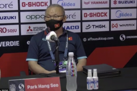 HLV Park Hang Seo: 'Văn Thanh xin thực hiện penalty'