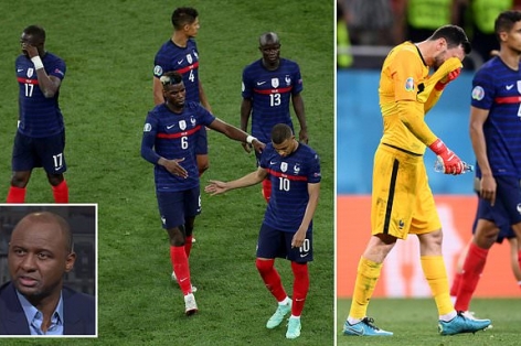 Patrick Vieira: 'ĐT Pháp bị loại là xứng đáng'