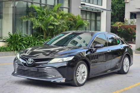 Ngỡ ngàng mức khấu hao của Toyota Camry 2021 'full option' sau 3 năm lăn bánh