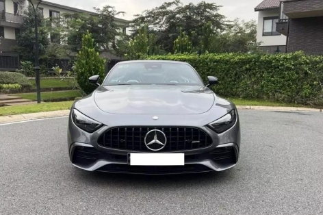 Mới chạy 7.000 km, Mercedes-AMG SL43 2024 đã lên sàn xe cũ với giá khó tin