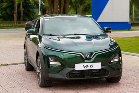 VinFast VF 6 thống lĩnh phân khúc SUV cỡ B tại Việt Nam trong tháng 2/2025