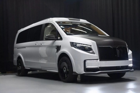 Mercedes-Benz V-Class hóa xe siêu sang với bản độ mới nhất từ Mansory